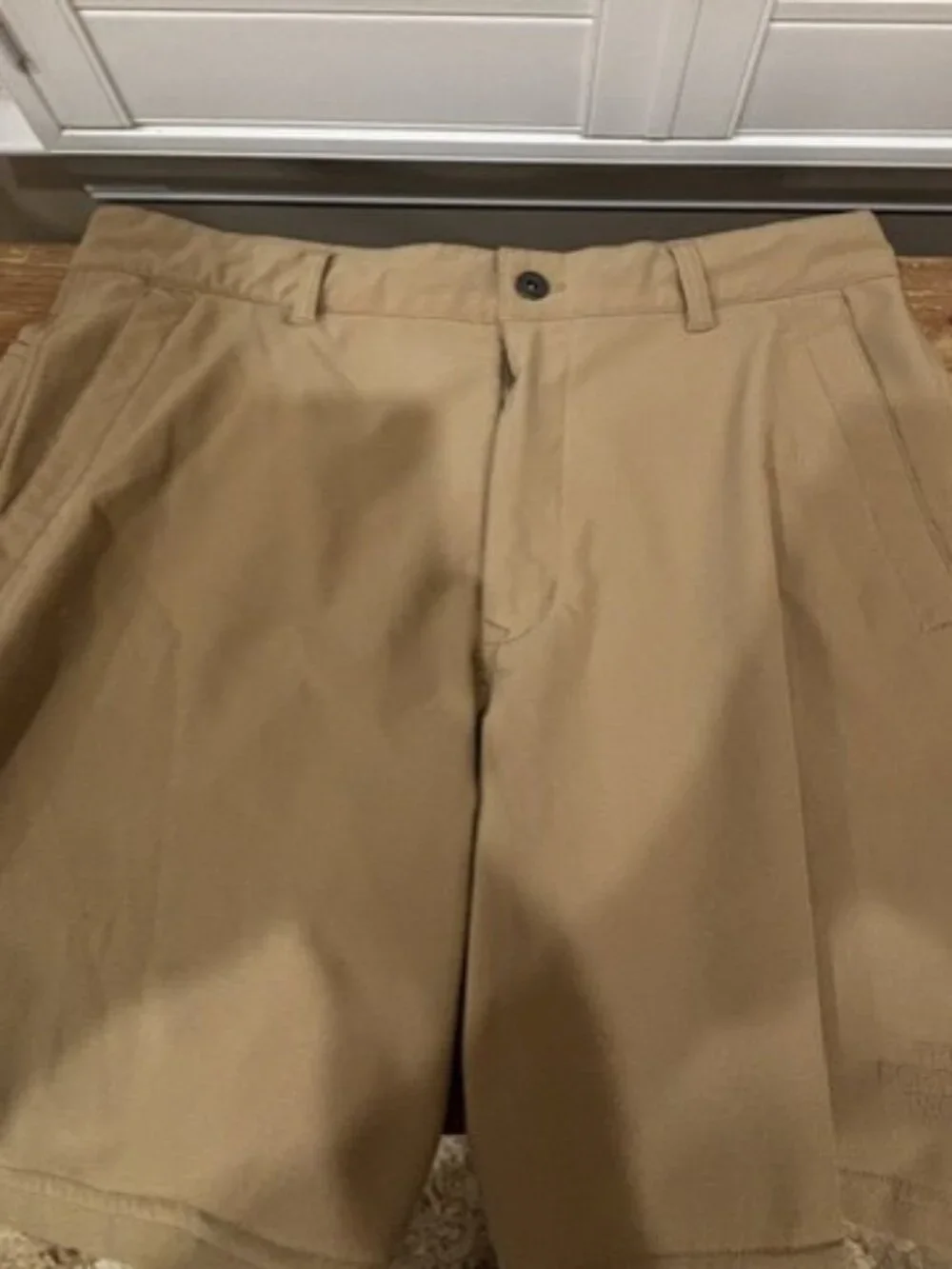 The North Face Mens Rolling Sun Packable Shorts Beige Hiking Outdoor Sz 34